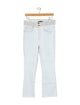 Veronica Beard High-Rise Straight Leg Jeans