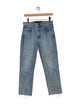 Veronica Beard High-Rise Straight Leg Jeans