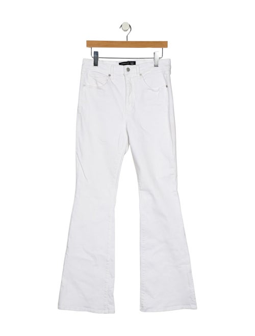 Veronica Beard High-Rise Wide Leg Jeans