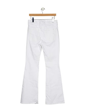 Veronica Beard High-Rise Wide Leg Jeans