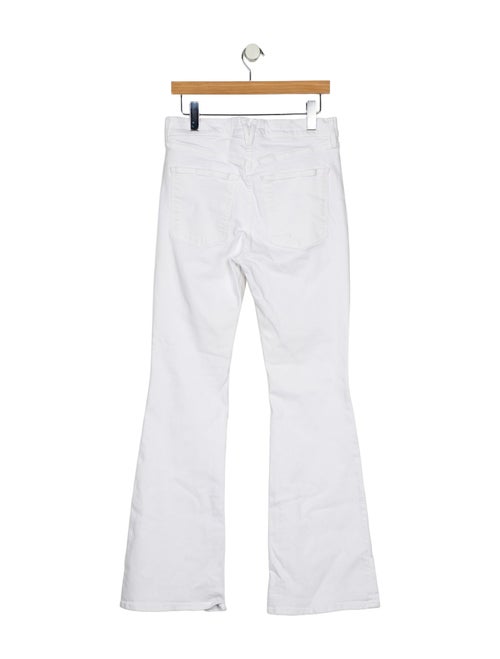 Veronica Beard High-Rise Wide Leg Jeans