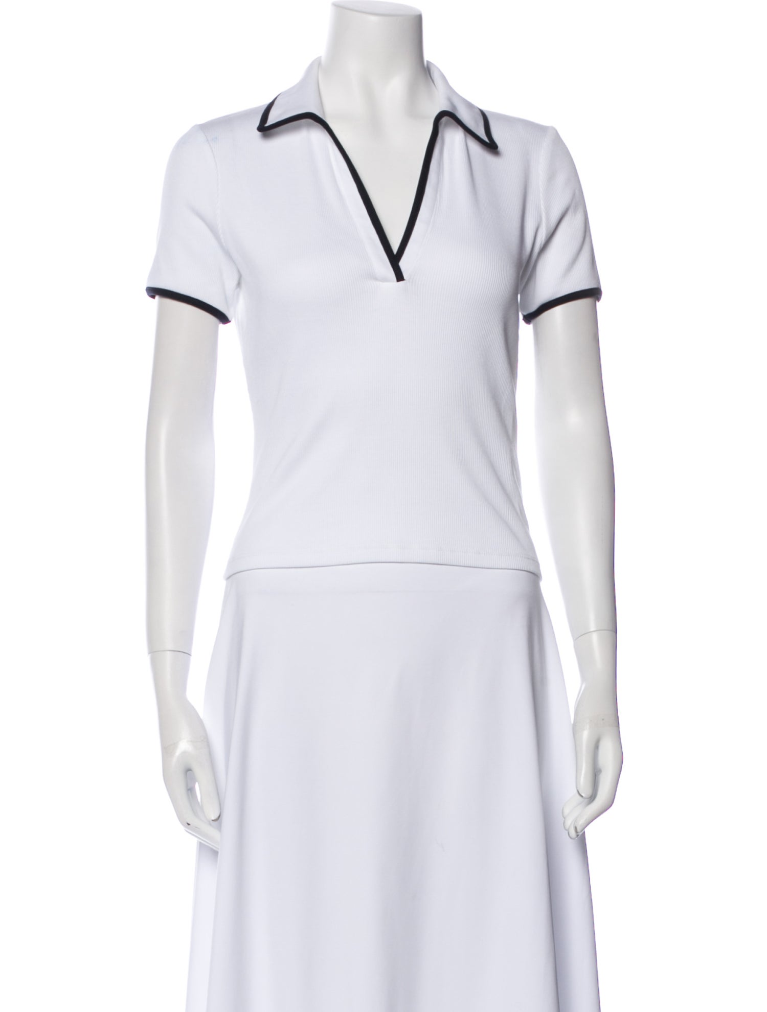 Veronica Beard Short Sleeve Polo