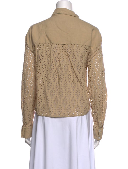 Veronica Beard Long Sleeve Button-Up Top