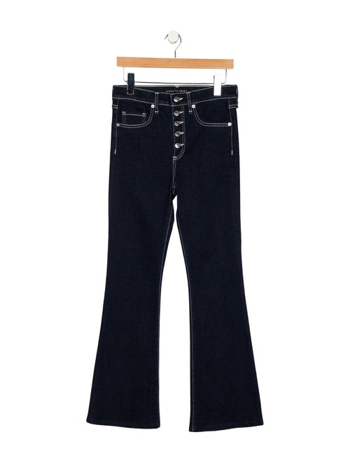 Veronica Beard High-Rise Wide Leg Jeans