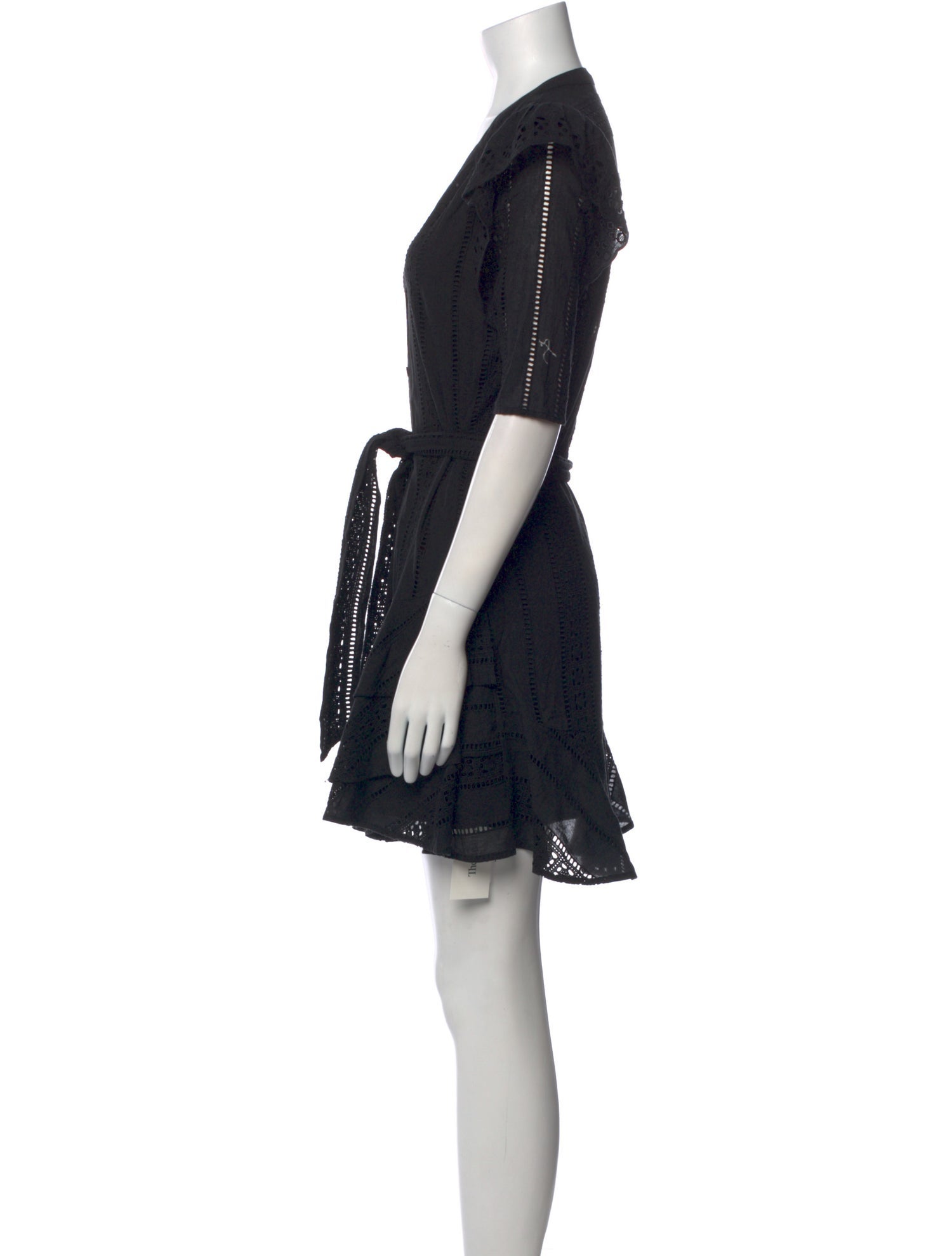 Veronica Beard V-Neck Mini Dress