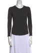 Veronica Beard Supima Cotton Crew Neck Top
