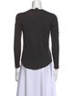 Veronica Beard Supima Cotton Crew Neck Top