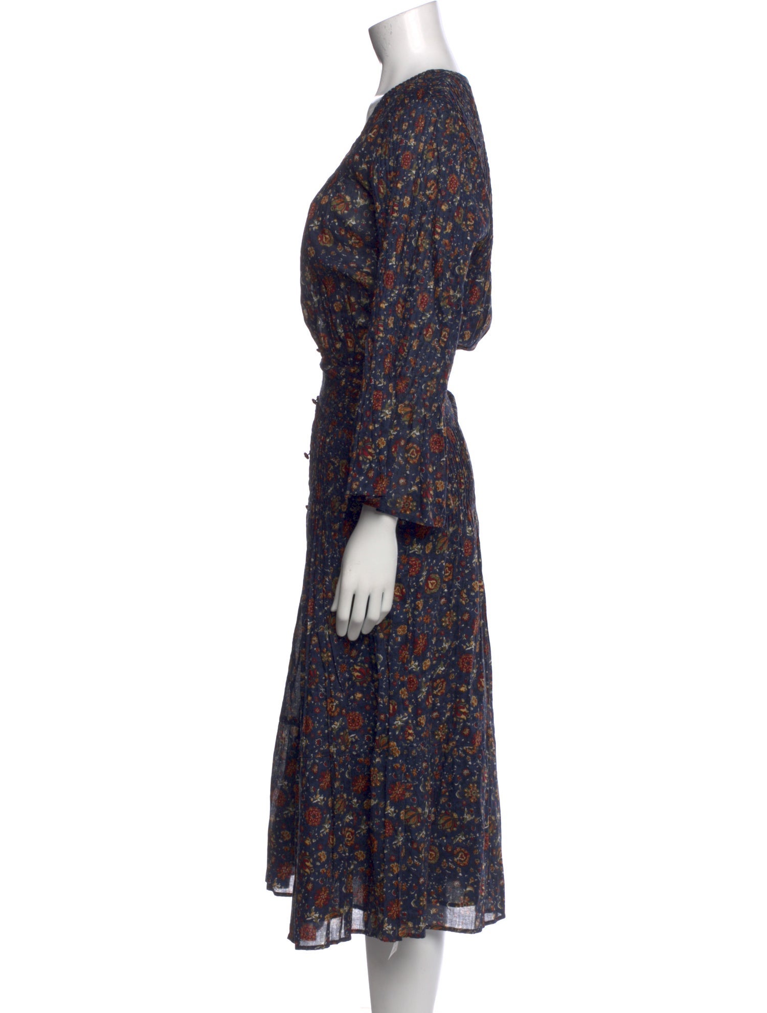 Veronica Beard Floral Print Long Dress w/ Tags