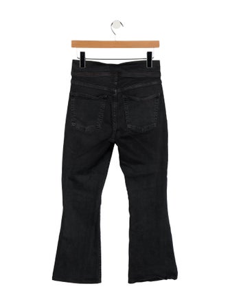 Veronica Beard High-Rise Wide Leg Jeans