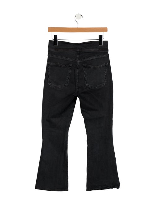 Veronica Beard High-Rise Wide Leg Jeans