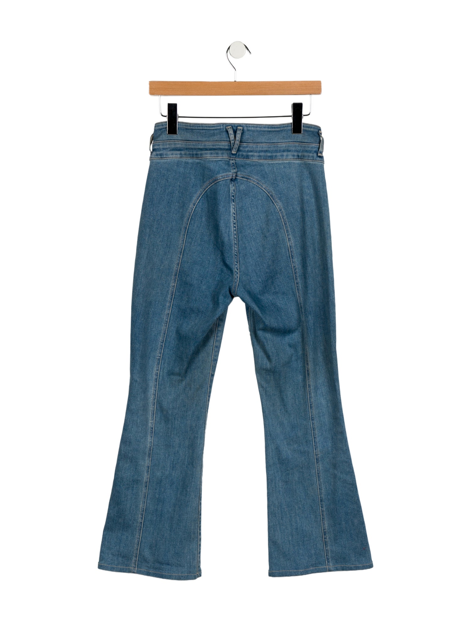 Veronica Beard High-Rise Wide Leg Jeans