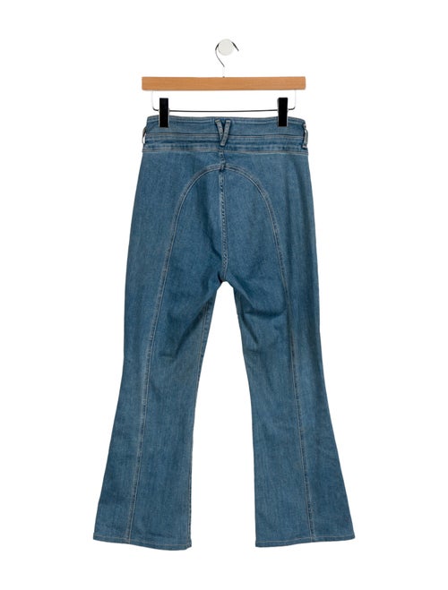 Veronica Beard High-Rise Wide Leg Jeans