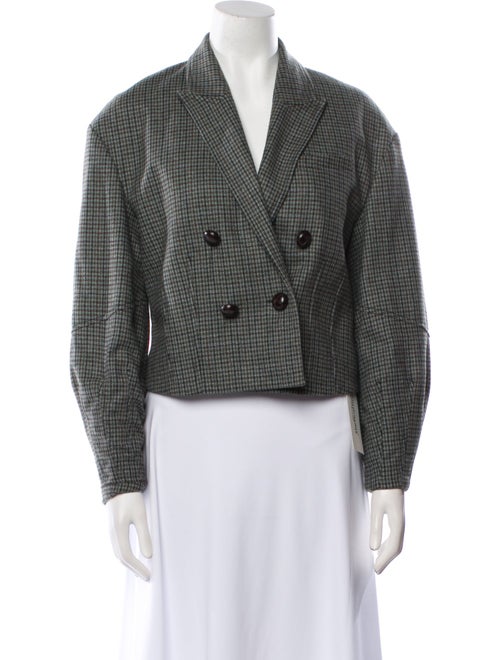 Veronica Beard Houndstooth Print Blazer