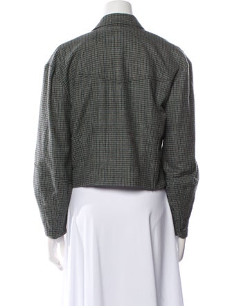 Veronica Beard Houndstooth Print Blazer