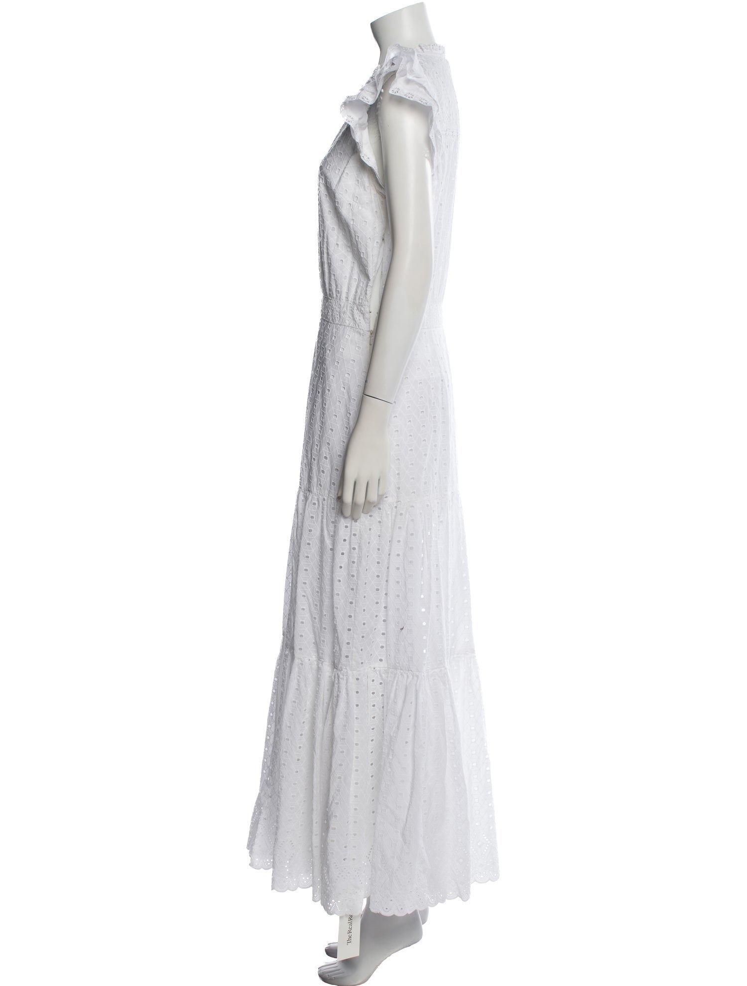 Veronica Beard Mock Neck Long Dress