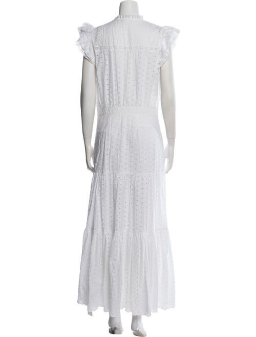 Veronica Beard Mock Neck Long Dress