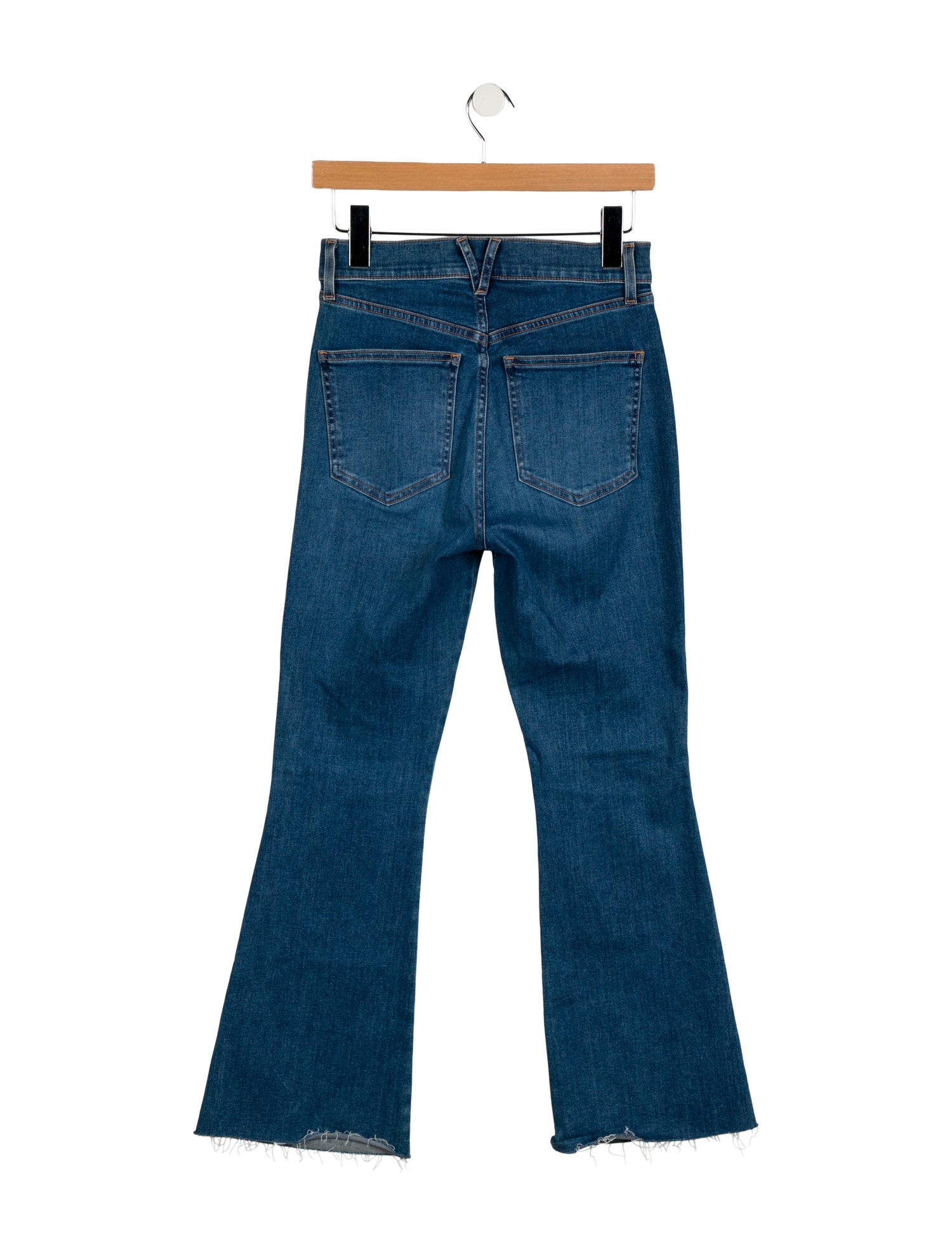 Veronica Beard High-Rise Wide Leg Jeans