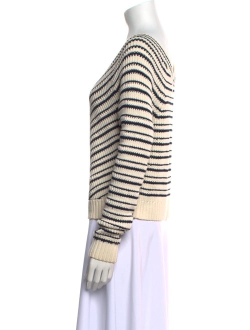 Veronica Beard Nylon Striped Sweater