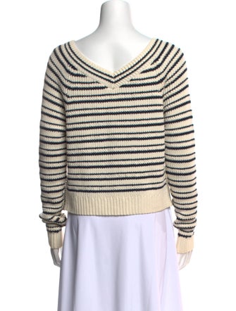 Veronica Beard Nylon Striped Sweater