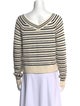 Veronica Beard Nylon Striped Sweater