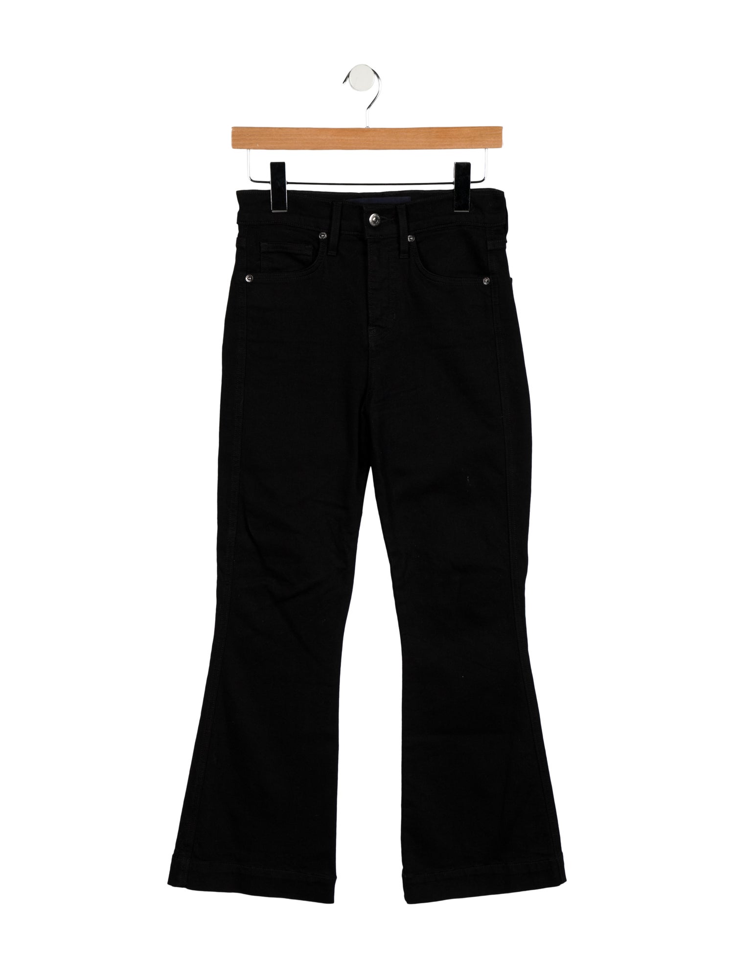 Veronica Beard High-Rise Wide Leg Jeans