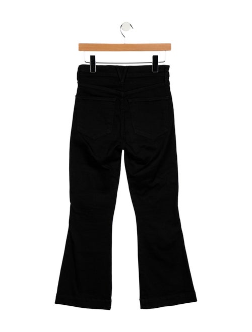 Veronica Beard High-Rise Wide Leg Jeans