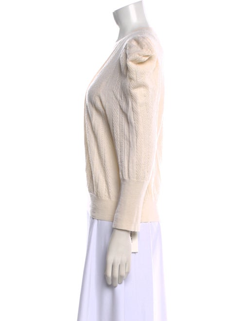 Veronica Beard Merino Wool V-Neck Sweater