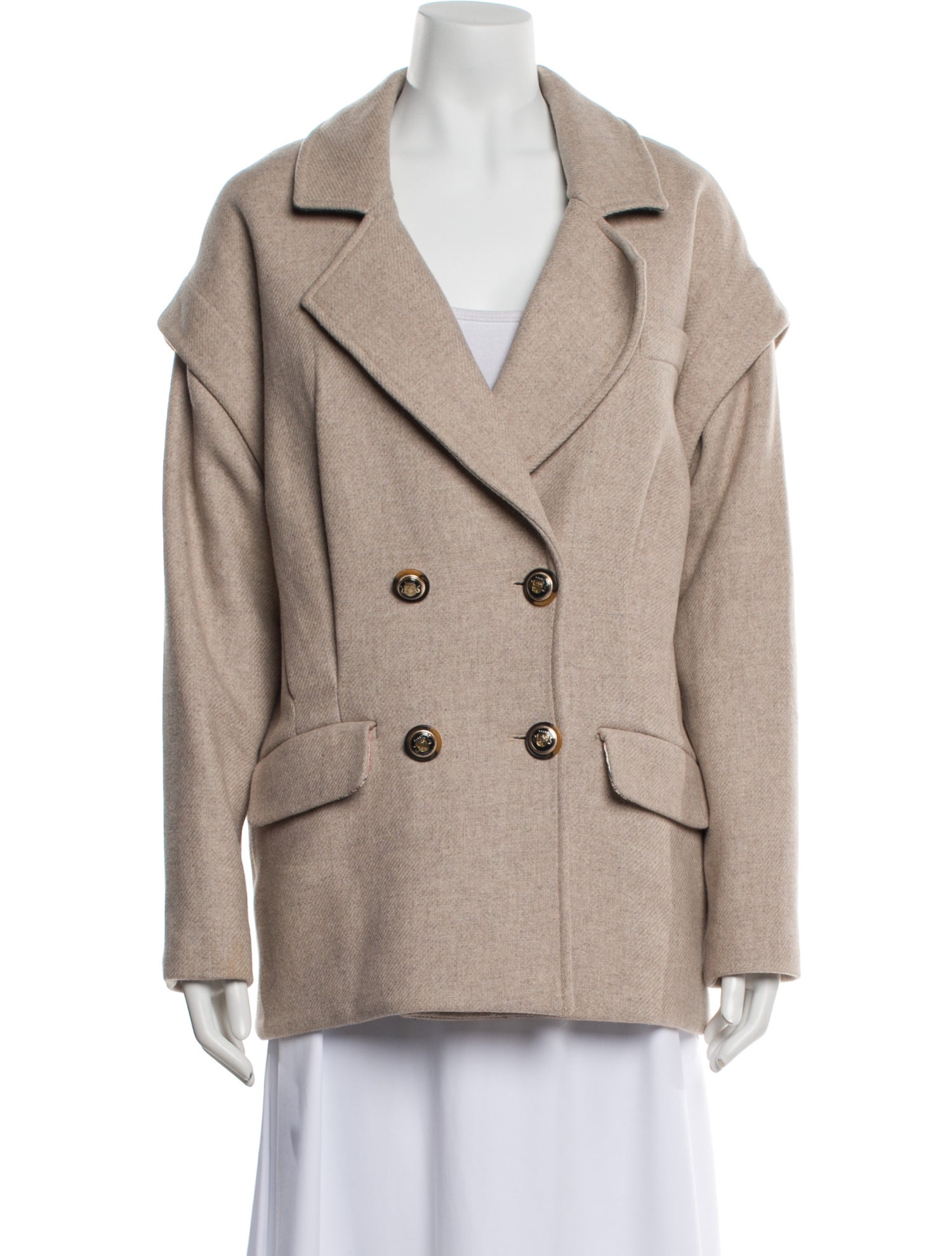 Veronica Beard Wool Peacoat
