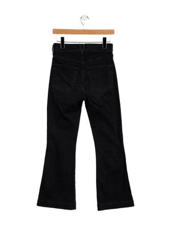 Veronica Beard High-Rise Wide Leg Jeans