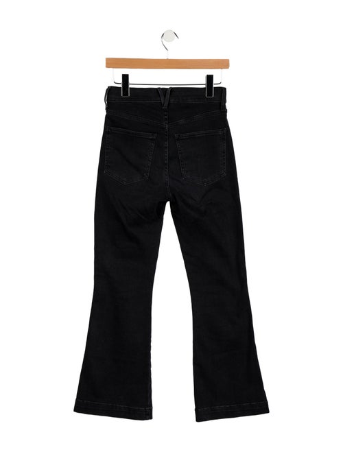 Veronica Beard High-Rise Wide Leg Jeans