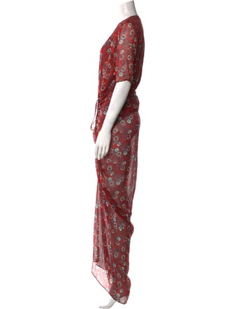 Veronica Beard Silk Long Dress