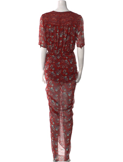 Veronica Beard Silk Long Dress