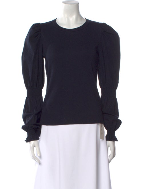 Veronica Beard Crew Neck Long Sleeve Sweatshirt