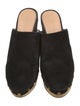 Veronica Beard Suede Studded Accents Mules