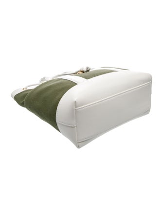 Veronica Beard Canvas Top Handle Bag