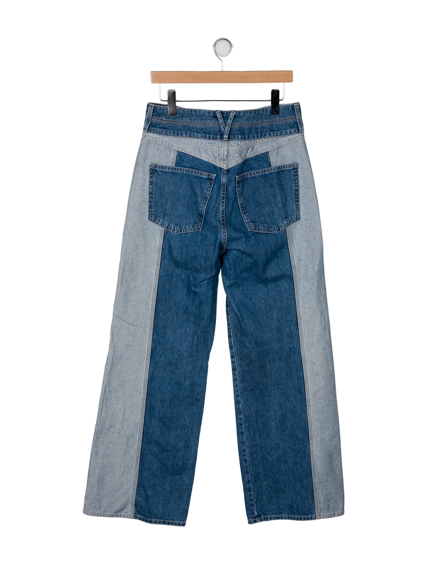 Veronica Beard High-Rise Wide Leg Jeans