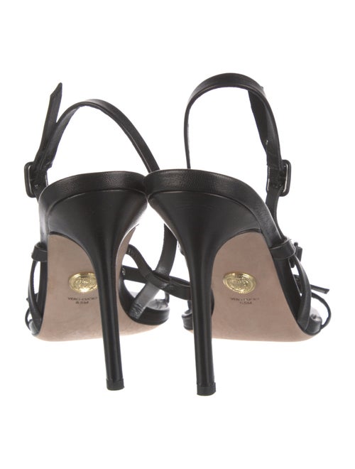 Veronica Beard Leather Slingback Sandals