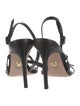 Veronica Beard Leather Slingback Sandals