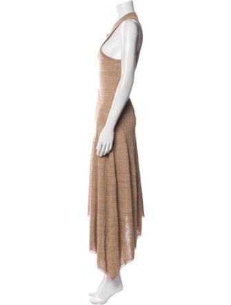 Veronica Beard Scoop Neck Long Dress