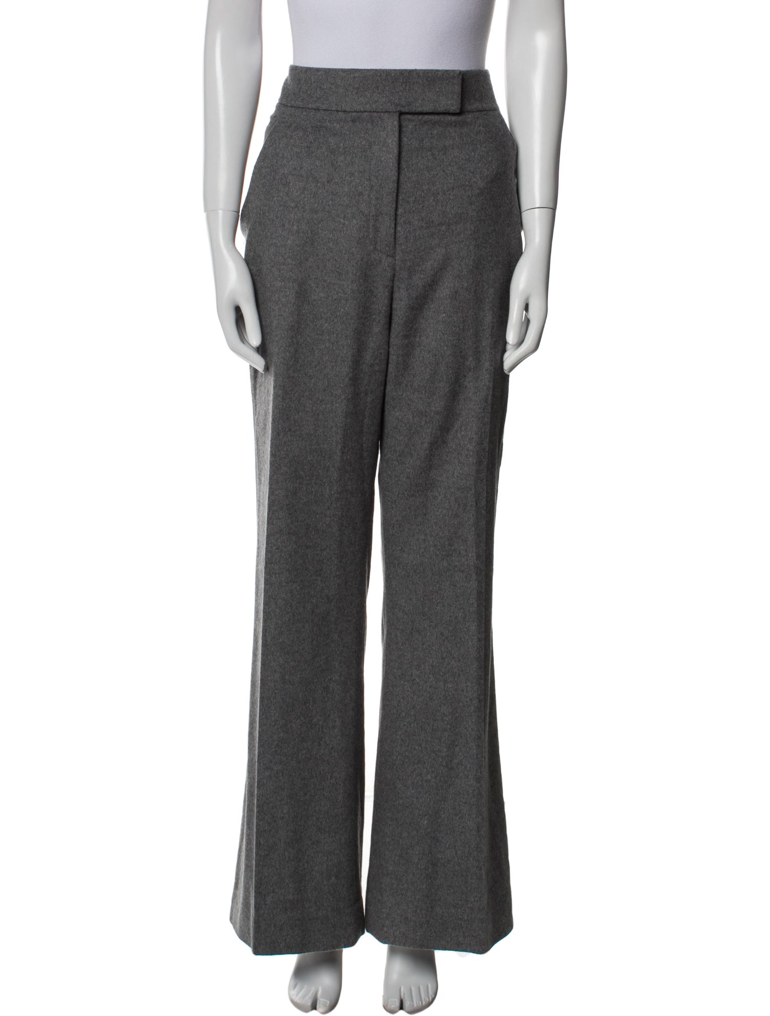 Veronica Beard Wool Wide Leg Pants