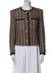 Veronica Beard Tweed Pattern Evening Jacket