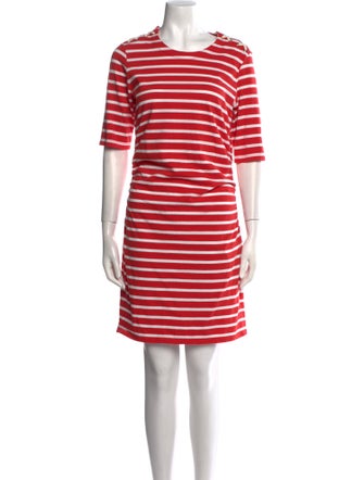 Veronica Beard Striped Mini Dress