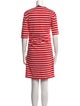 Veronica Beard Striped Mini Dress