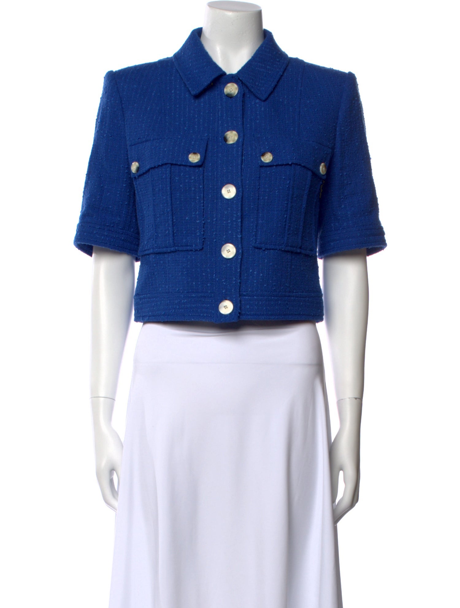 Veronica Beard Short Sleeve Crop Top w/ Tags