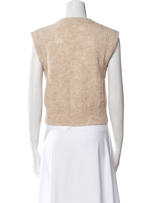 Veronica Beard Baby Alpaca V-Neck Sweater