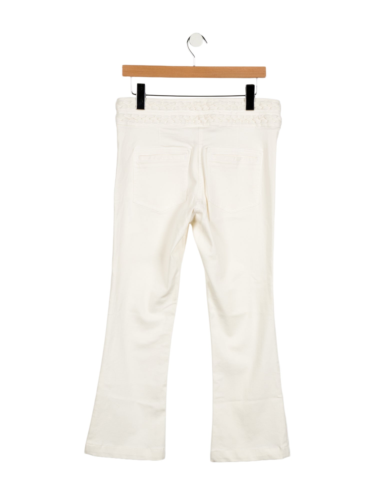 Veronica Beard Mid-Rise Straight Leg Jeans