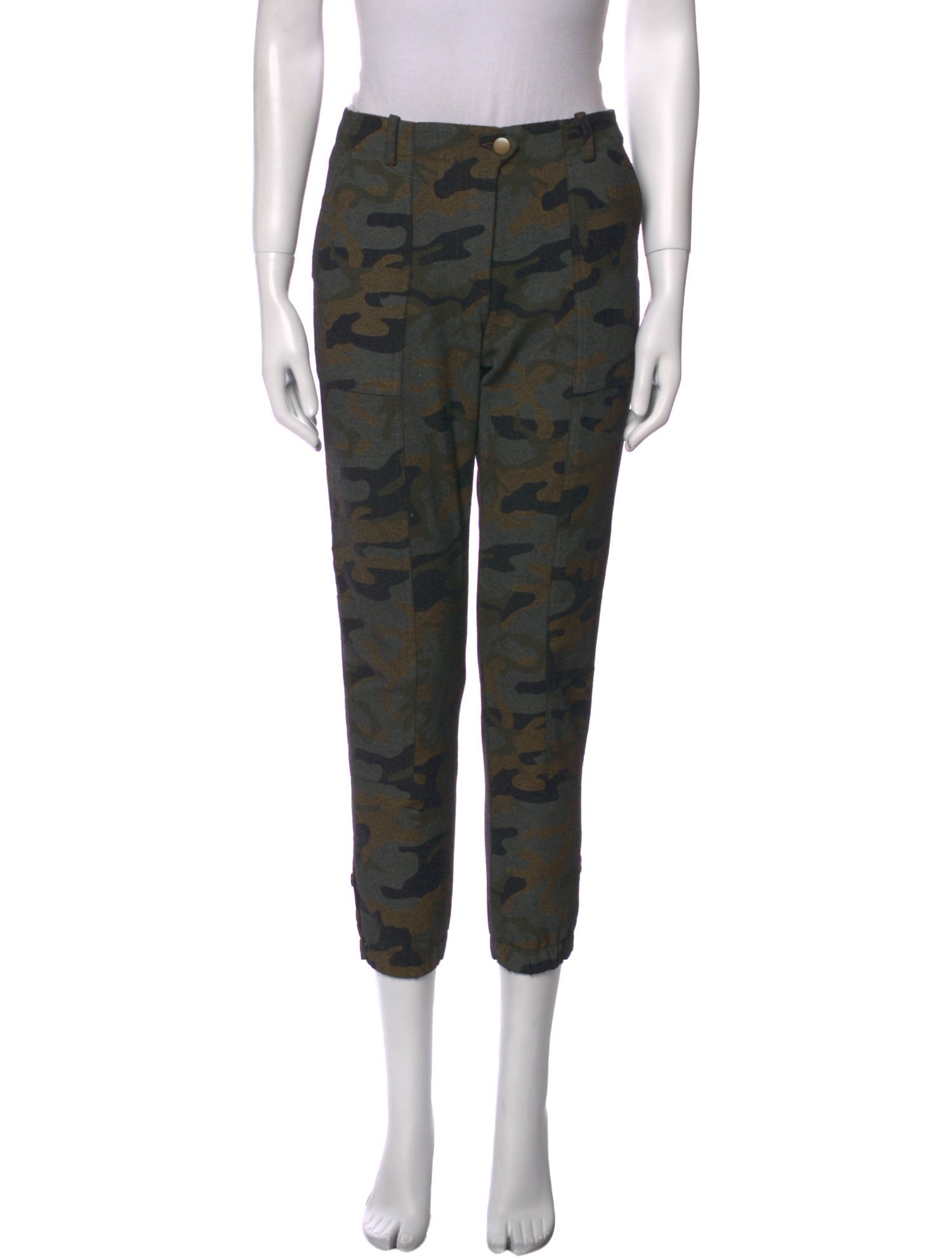 Veronica Beard Wool Skinny Leg Pants