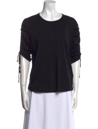 Veronica Beard Crew Neck Short Sleeve T-Shirt