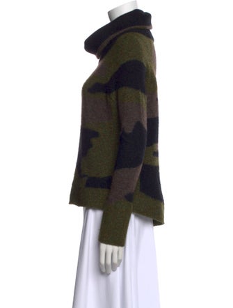 Veronica Beard Printed Turtleneck Sweater