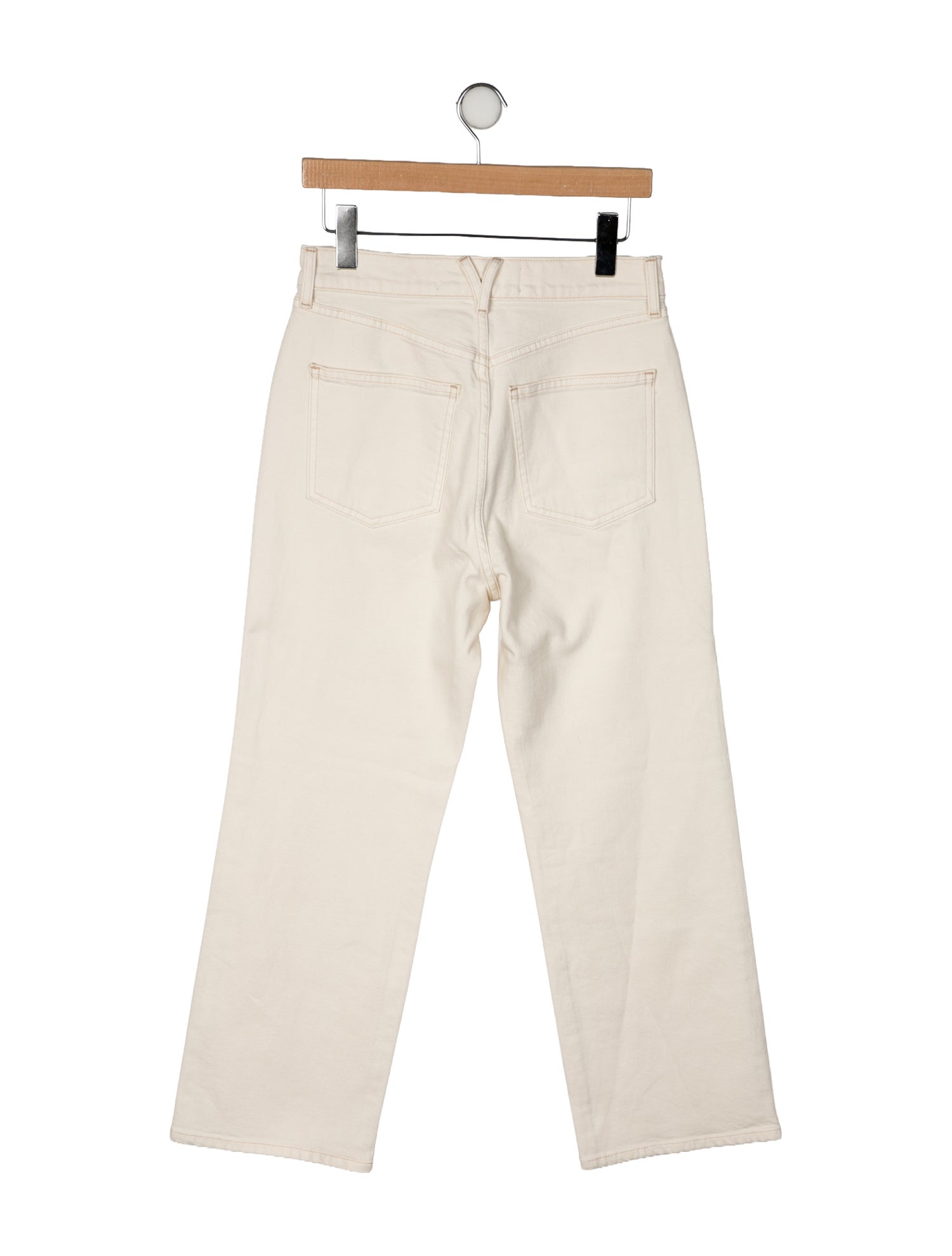 Veronica Beard High-Rise Wide Leg Jeans